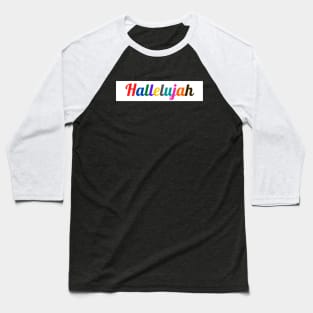 Hallelujah Baseball T-Shirt